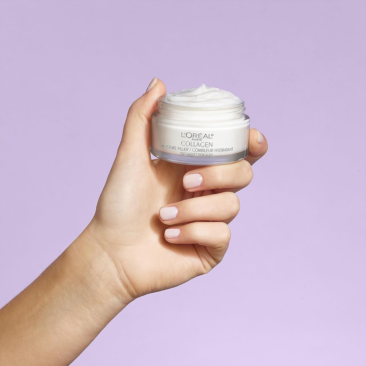 L'Oreal Paris Collagen Daily Face Moisturizer, Reduce Wrinkles, Face Cream 3.4 oz - 24hrsmart